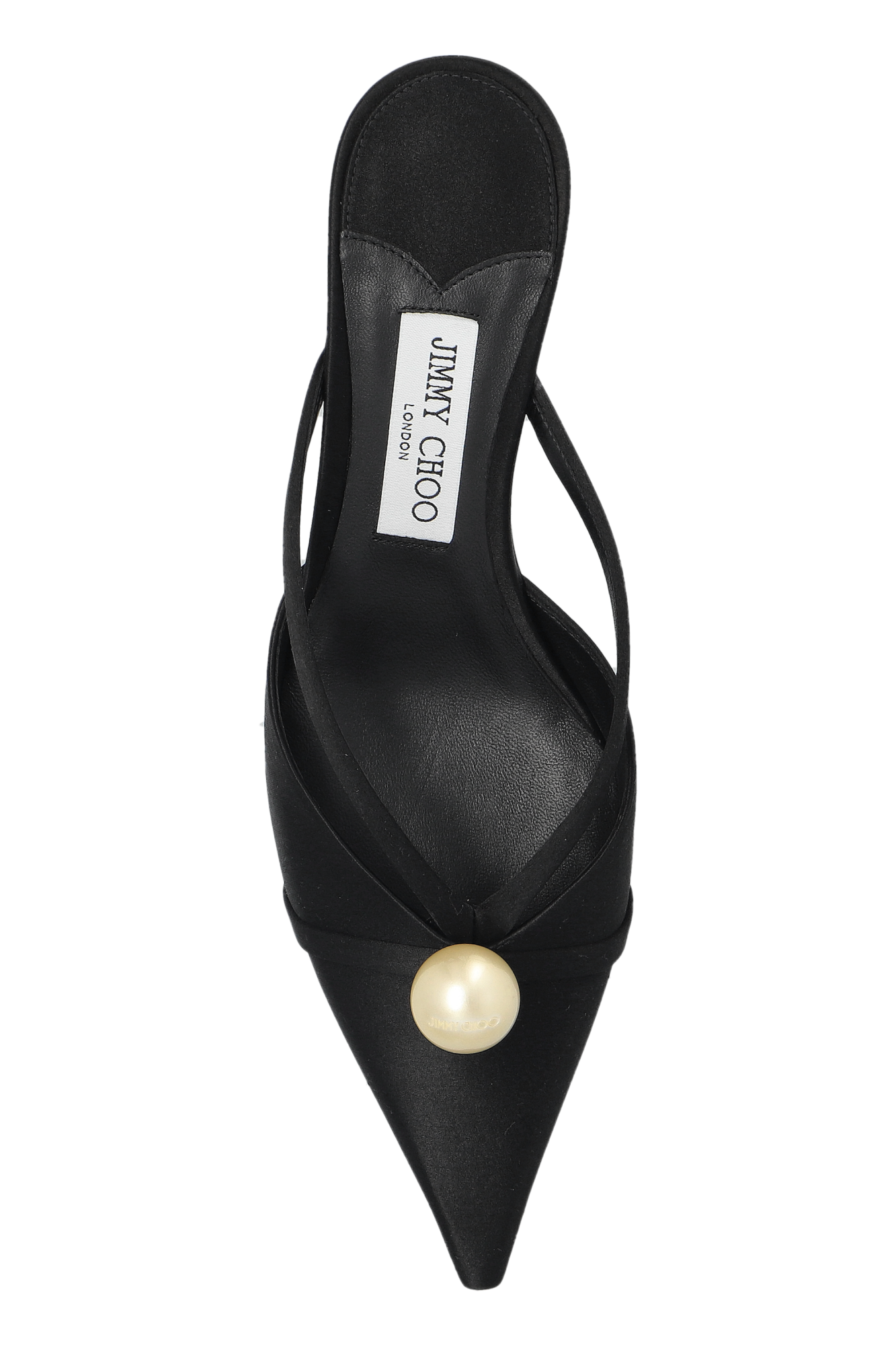 サンダル・ミュール JIMMY CHOO SANA LEATHER MULES Black Heeled mules `Sana` Jimmy Choo - Vitkac AS